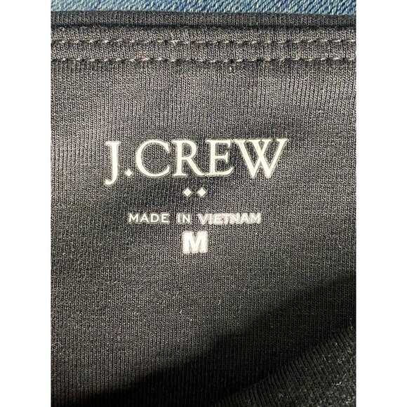J.Crew Womens Leggings Black Stretch Pull On M New - Picture 5 of 5